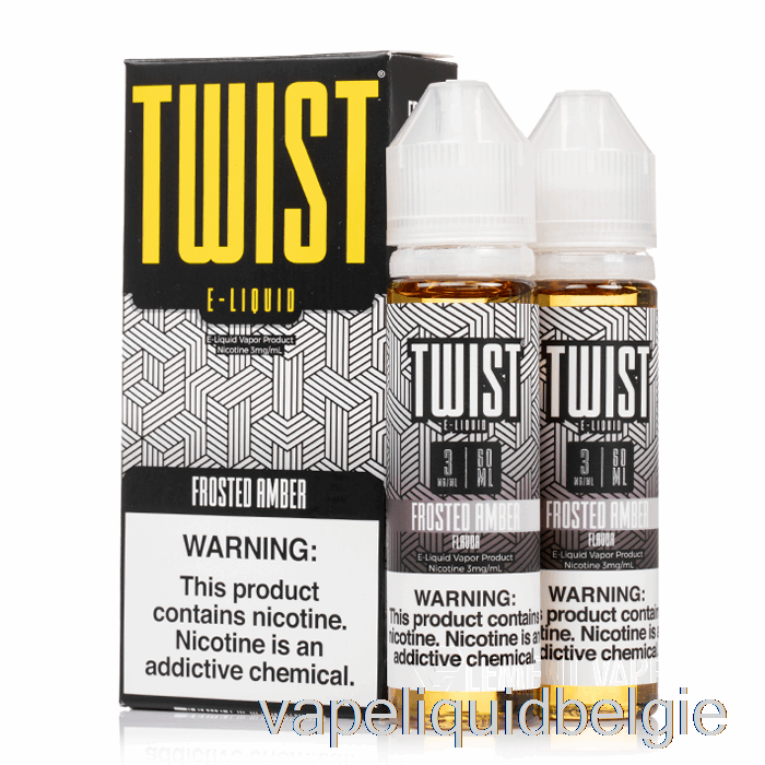 Vape-vloeistof Mat Amber - Cookie Twist E-vloeistof - 120 Ml 3 Mg